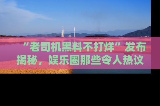 “老司机黑料不打烊”发布揭秘，娱乐圈那些令人热议的黑暗秘密！