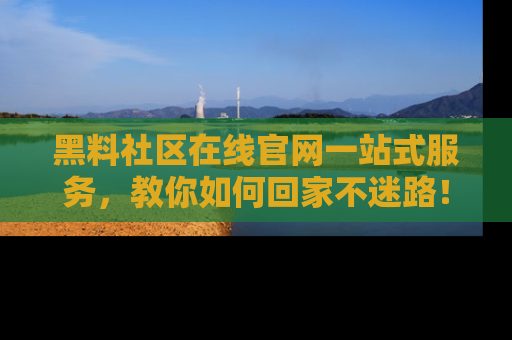黑料社区在线官网一站式服务，教你如何回家不迷路！