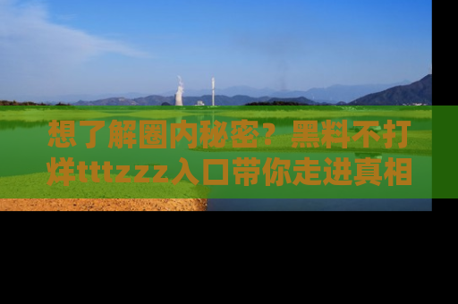 想了解圈内秘密?黑料不打烊tttzzz入口带你走进真相世界,赶紧浏览网址!